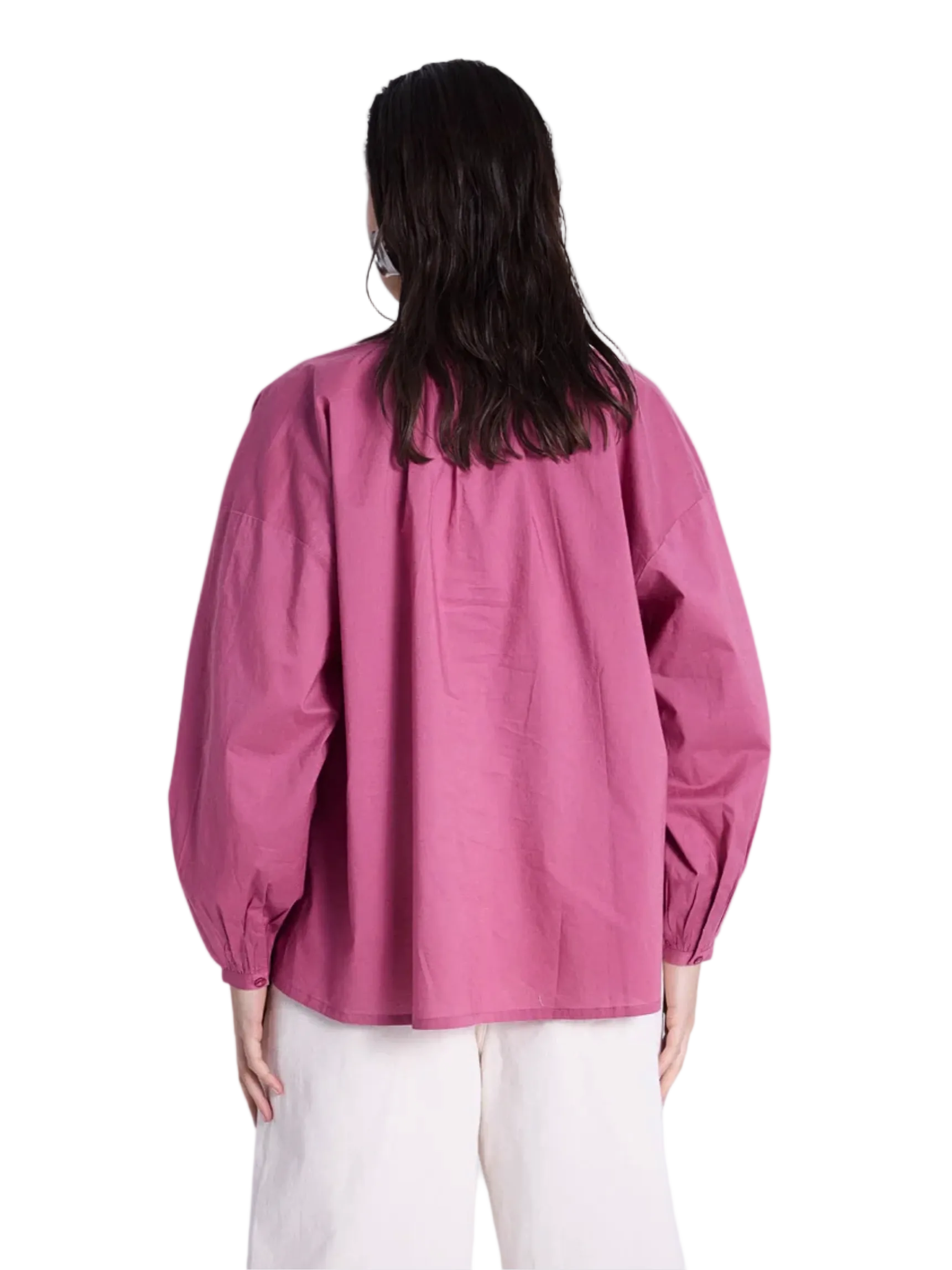 pink blouse