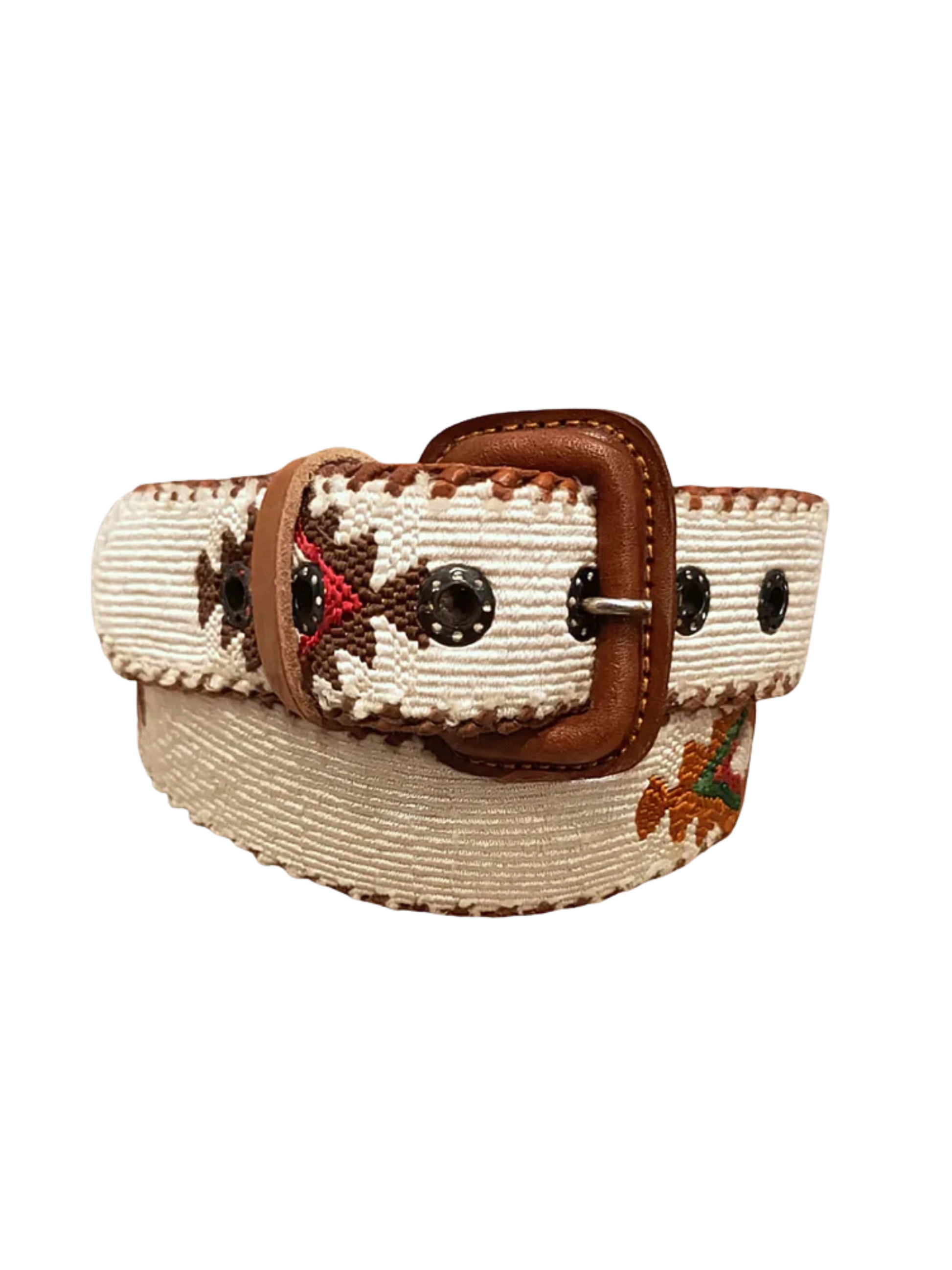 Woven belt with patterns  