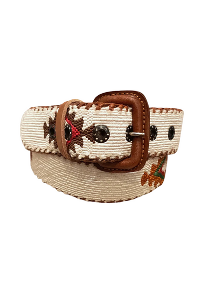 Woven belt with patterns  