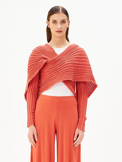 “Archetypes” Wrap Cardigan