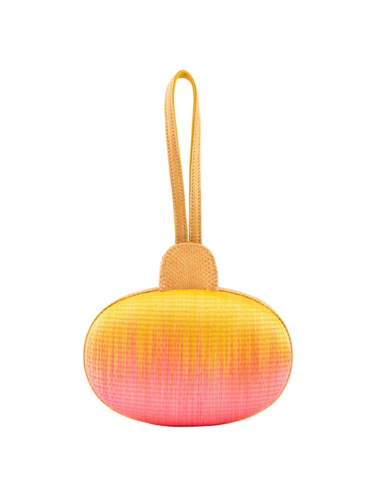 Ibiza Yellow Pink Clutch