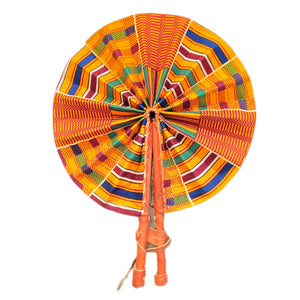 African Print Fan