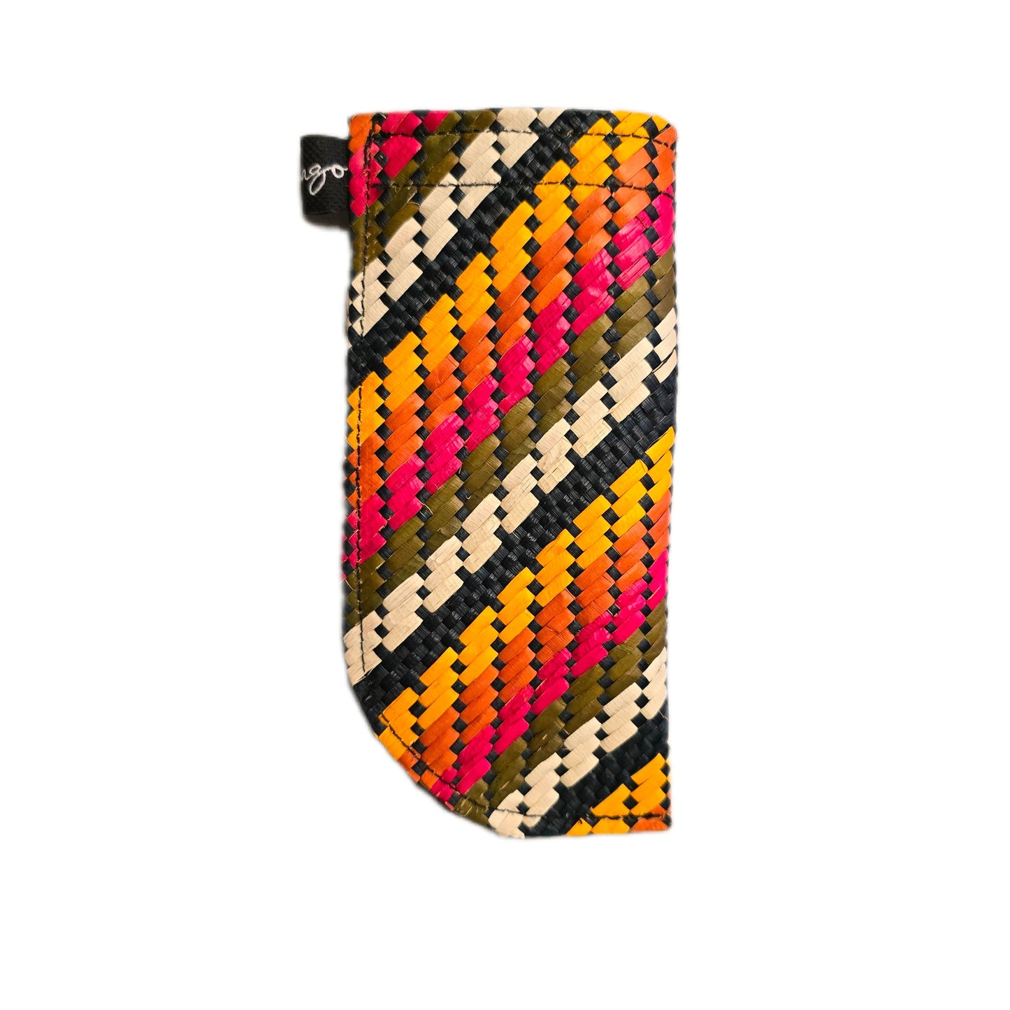 Woven Straw Glass Case