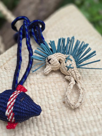 sea horse bag charm 