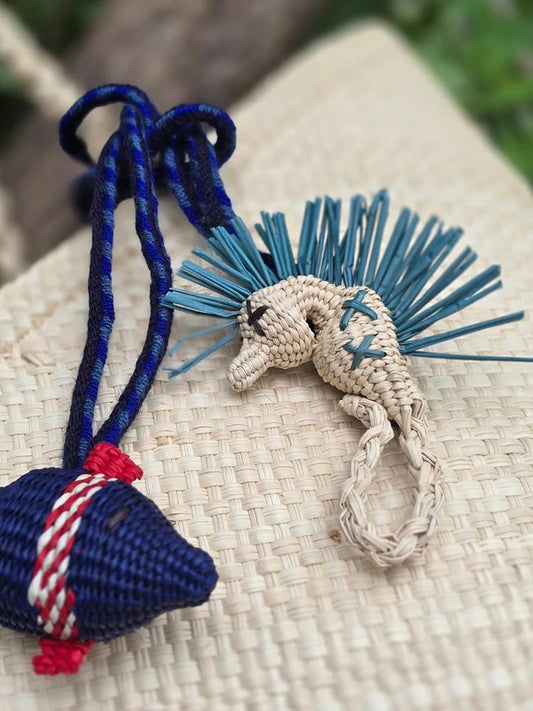 sea horse bag charm 