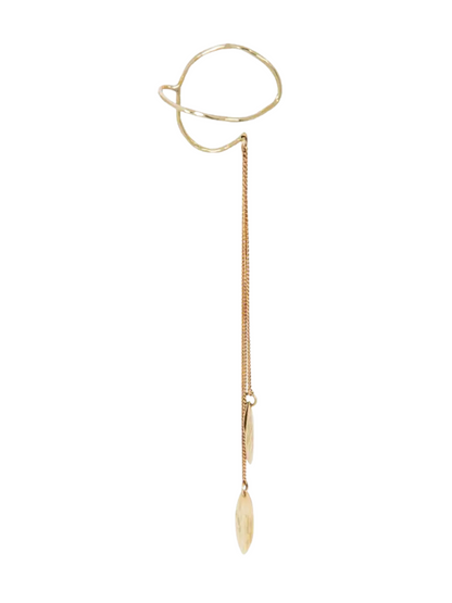 long dangle ear cuff