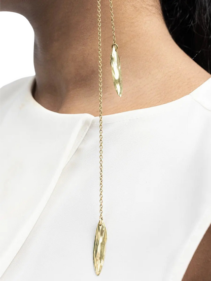 long dangle ear cuff