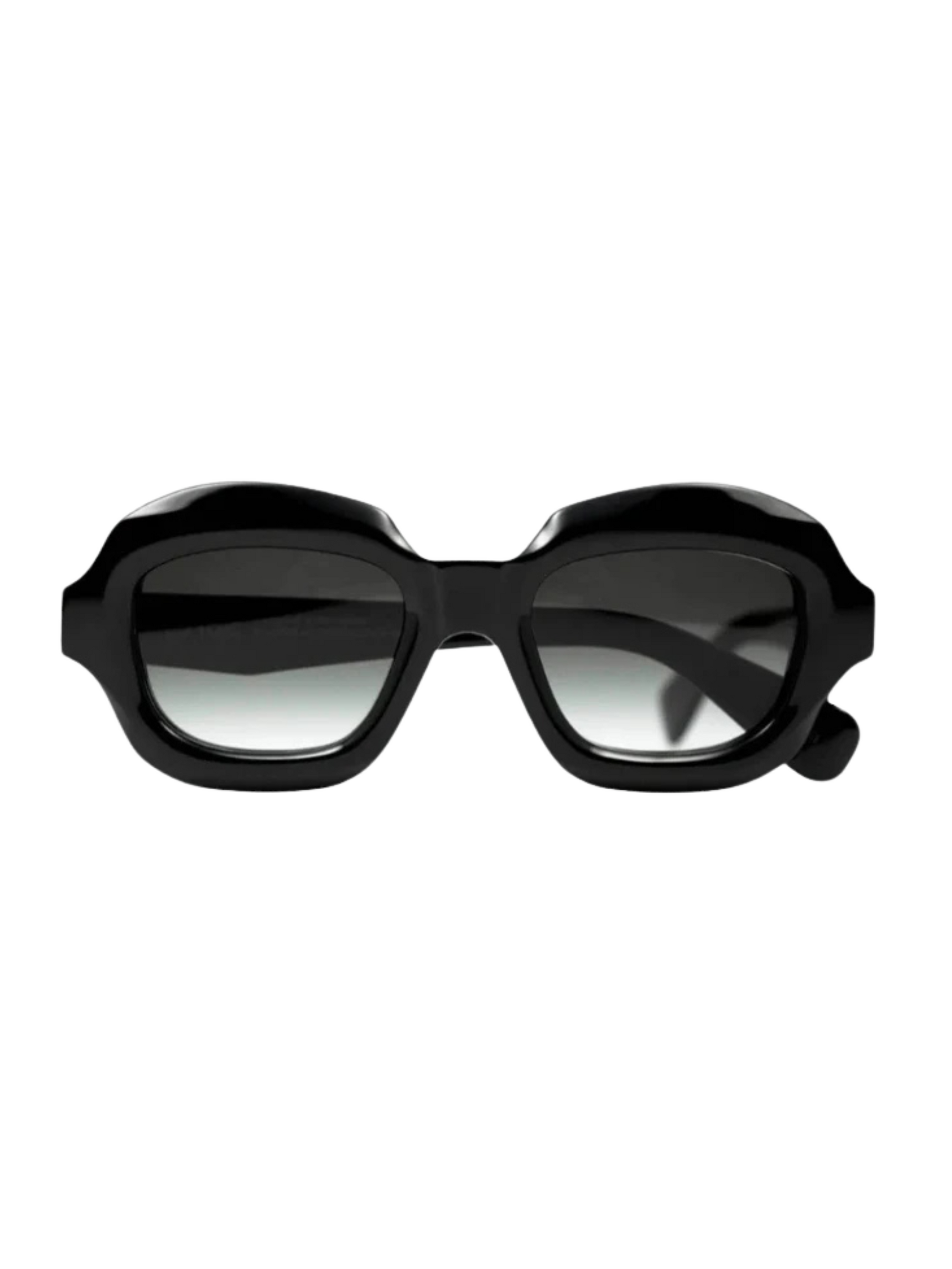 Black sunglasses with gradient lenses 