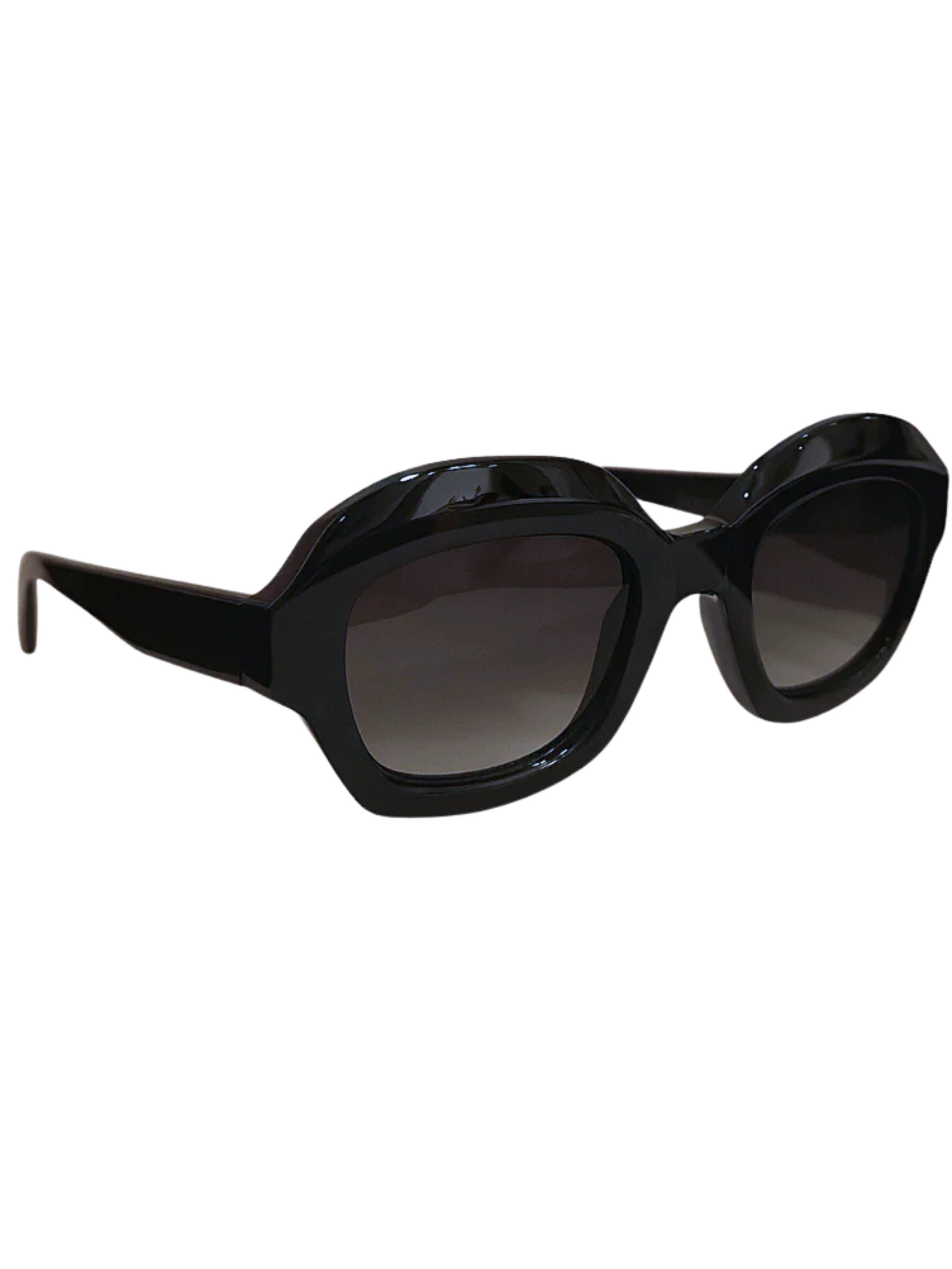 Black sunglasses with gradient lenses 