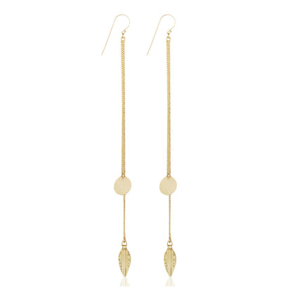 Laki Brass Earrings