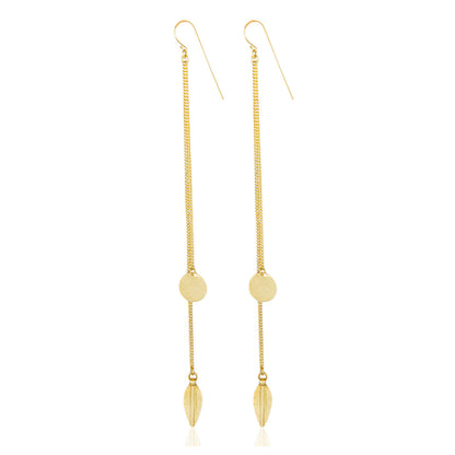 Laki Brass Earrings