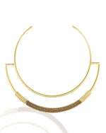 Load image into Gallery viewer, ADELE DEJAK GOLD PLATED CHOKER FOLKLORIOUS
