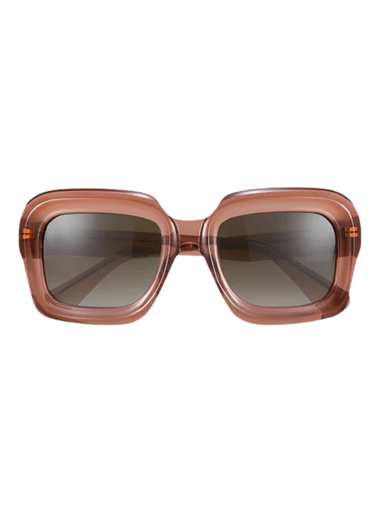 Sunglasses with brown gradient lenses 