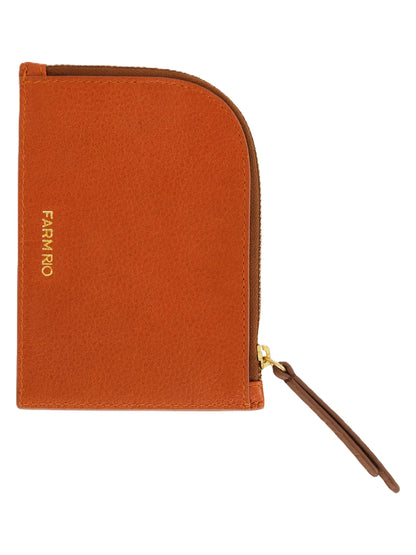 Farm Rio Macaw Leather Card Case
