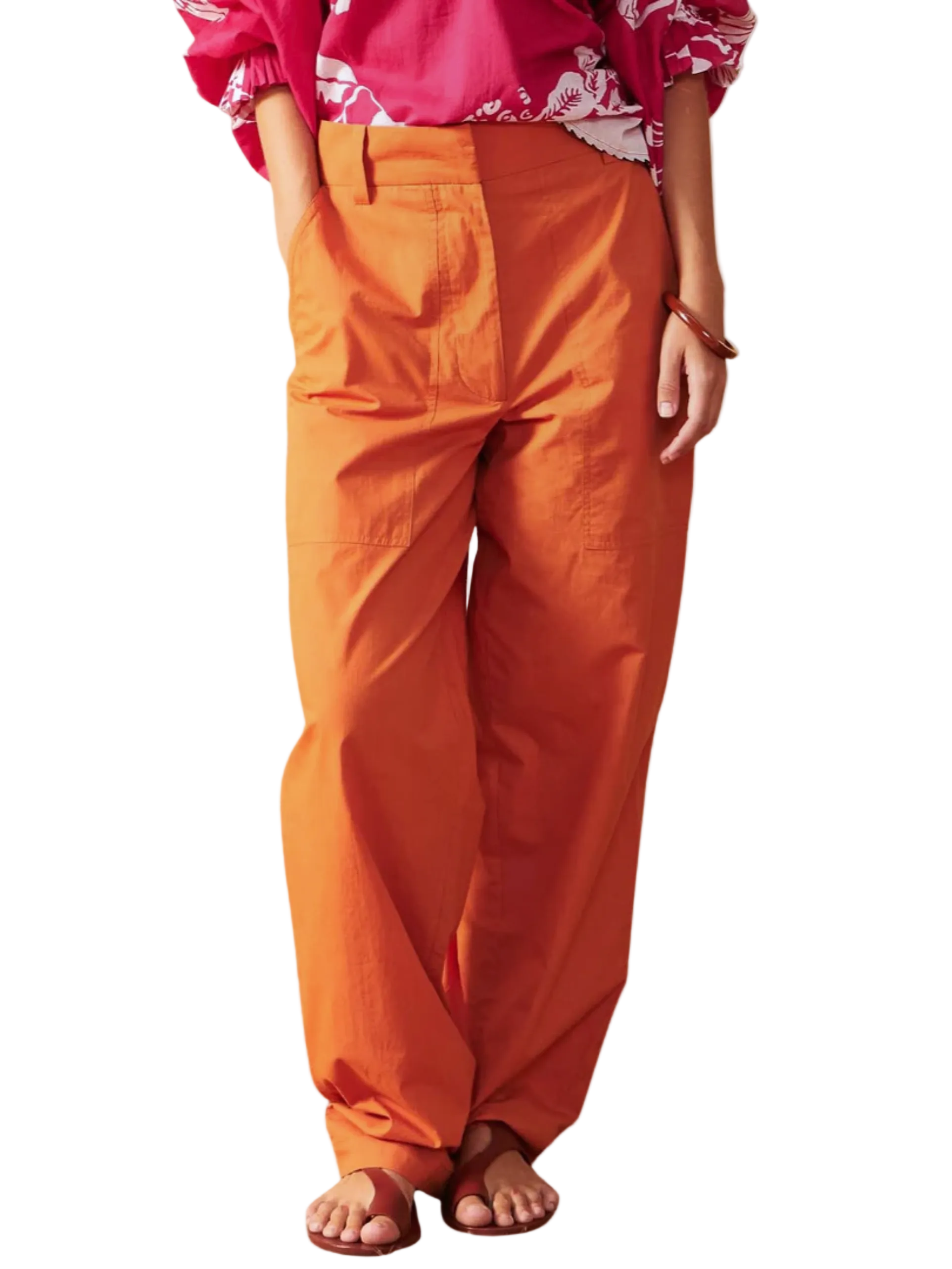 orange pants
