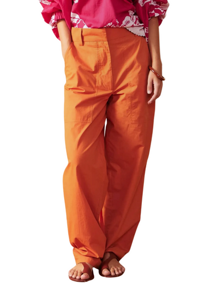 orange pants