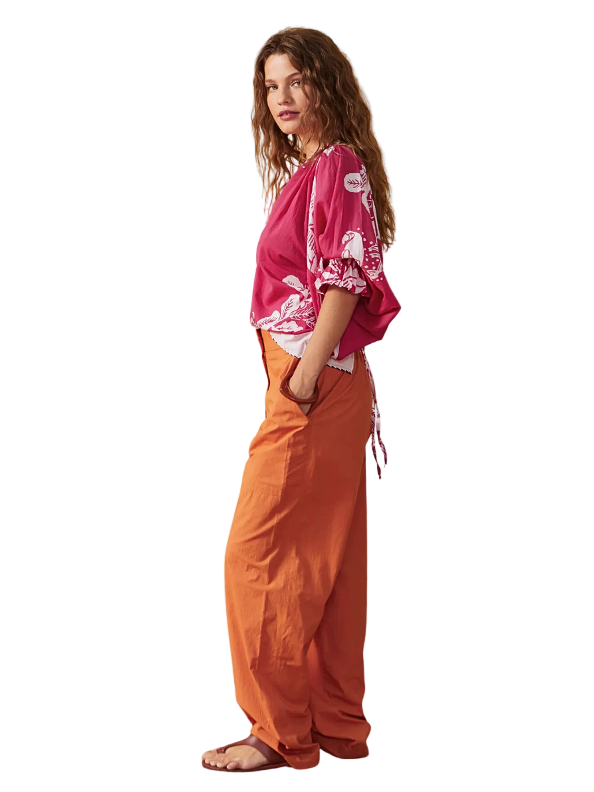 orange pants
