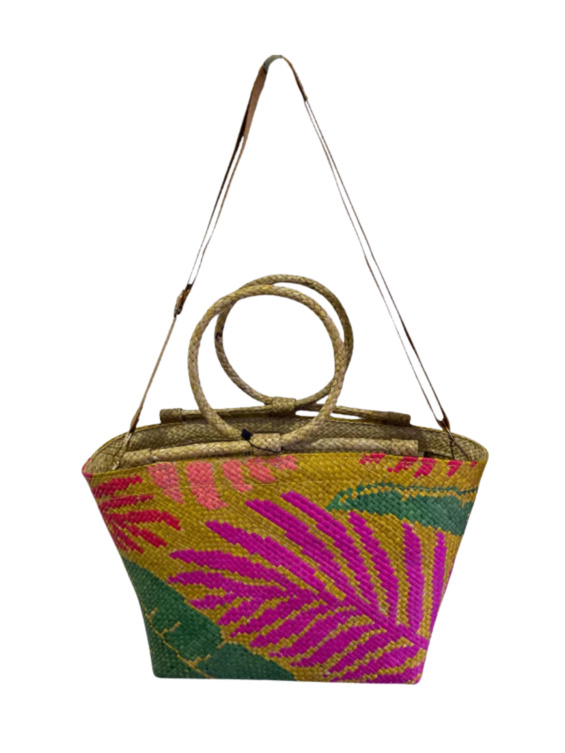  Banago bag in woven natural fibers  