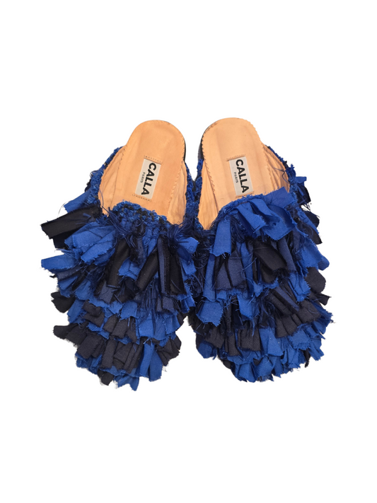  babouche slippers handmade from vintage Berber rugs