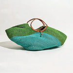 Load image into Gallery viewer, Pita Tote in Green and Blue
