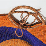 Load image into Gallery viewer, Pita Tote in Orange and Blue
