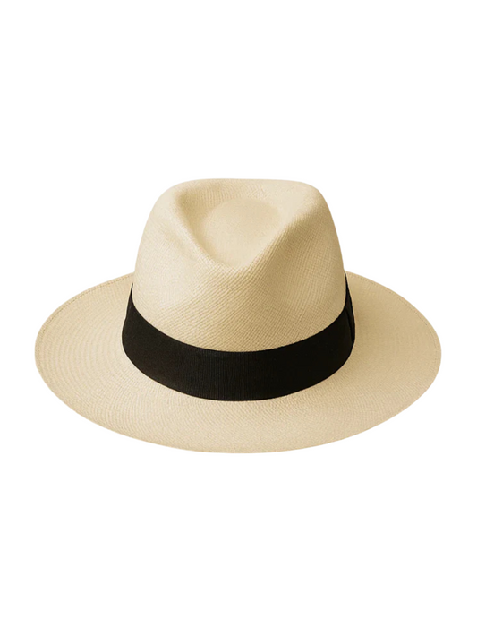Beige straw hat