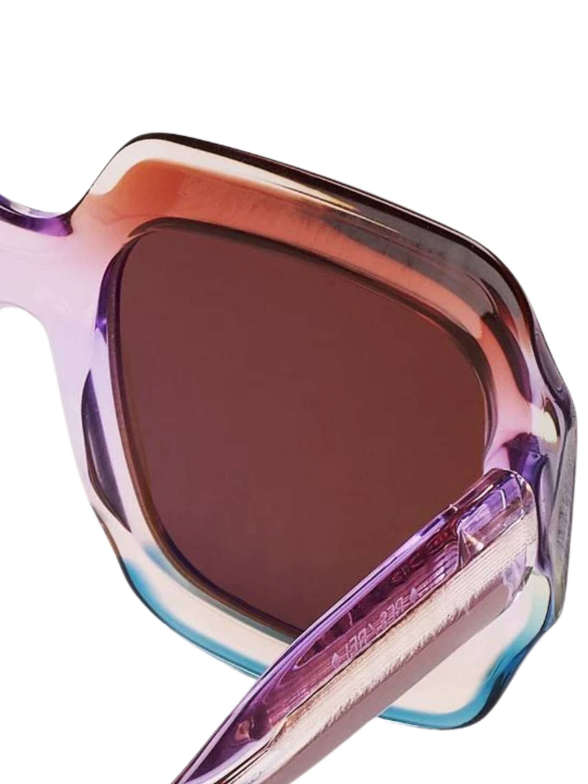 Sunglasses with a colorful frame 