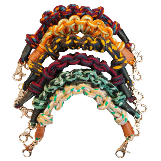 Short Macrame Bag Strap
