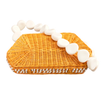Load image into Gallery viewer, Blanca Wicker Clutch
