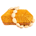 Load image into Gallery viewer, Blanca Wicker Clutch
