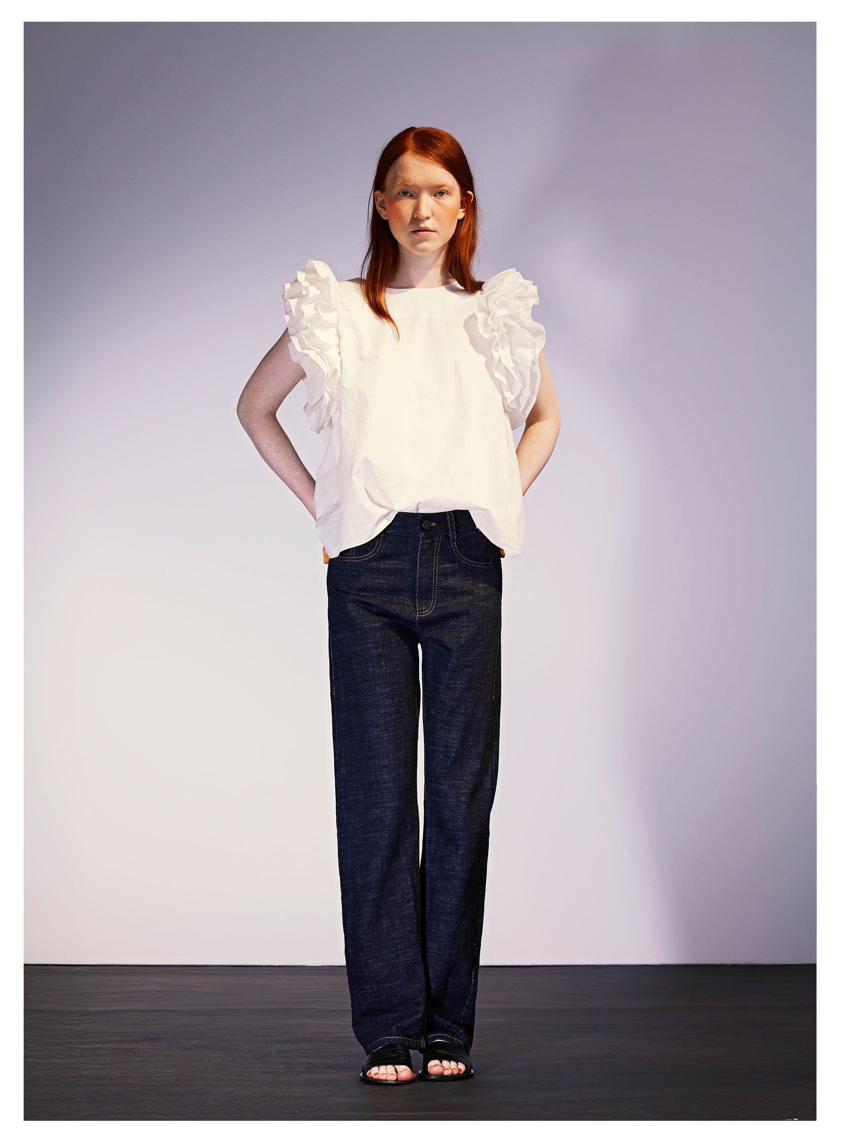 Ruffled Top
