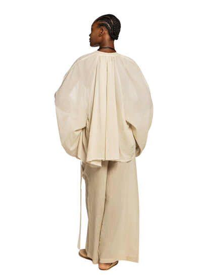 Shirt Extravagant Cropped Voile