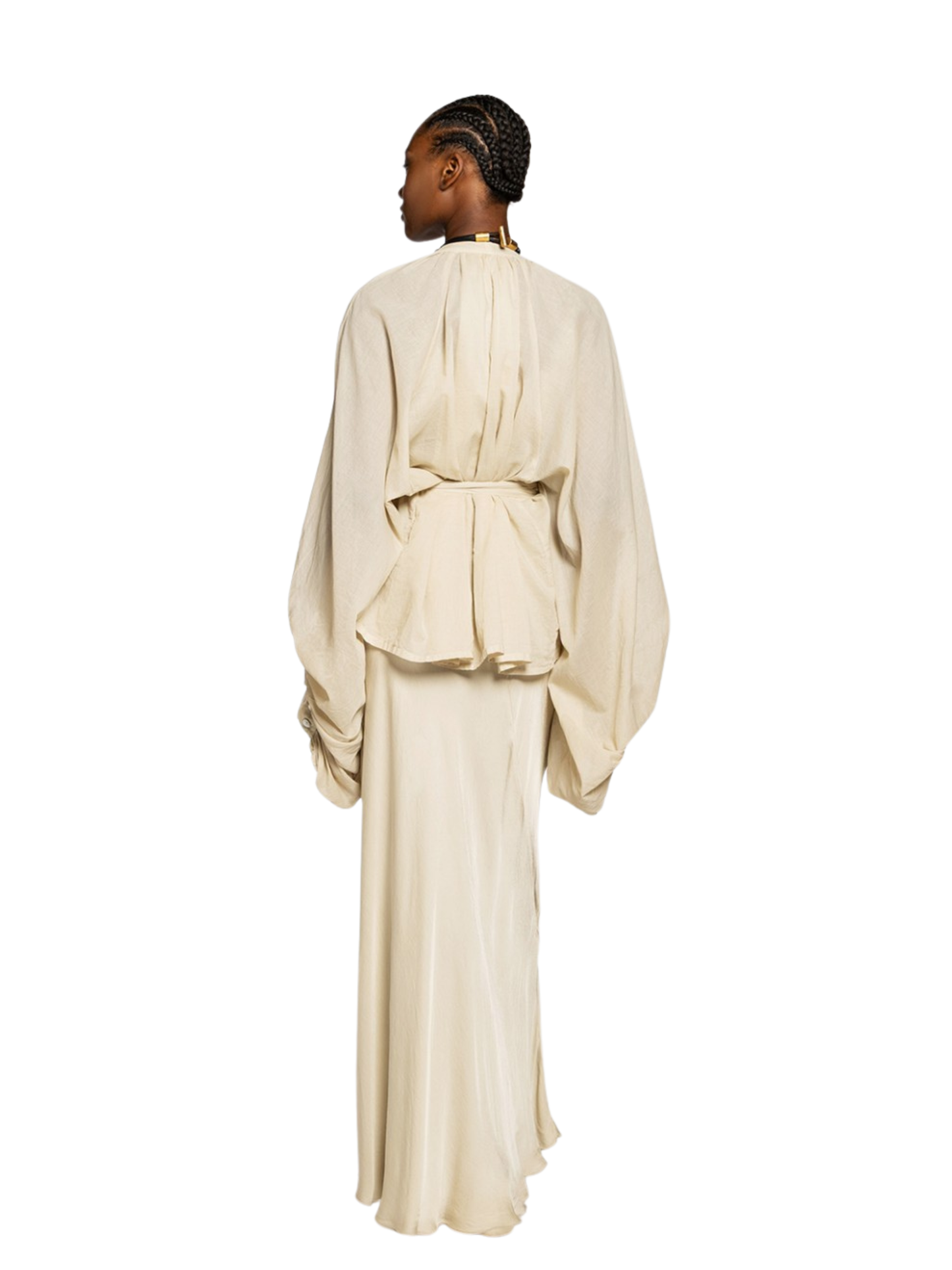 Shirt Extravagant Cropped Voile