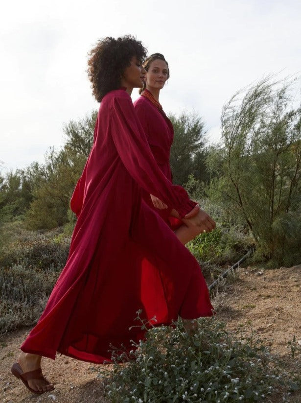 Seraphine Silk Dress