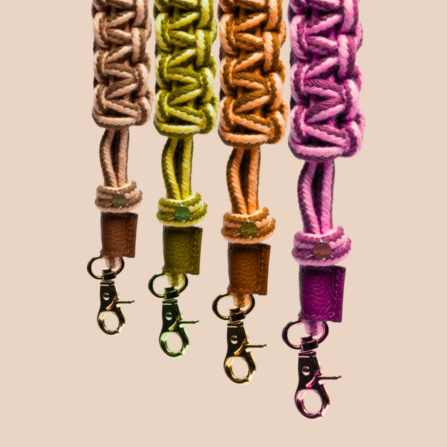Short Macrame Bag Strap