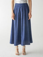 Load image into Gallery viewer, Denim A-Line Skirt
