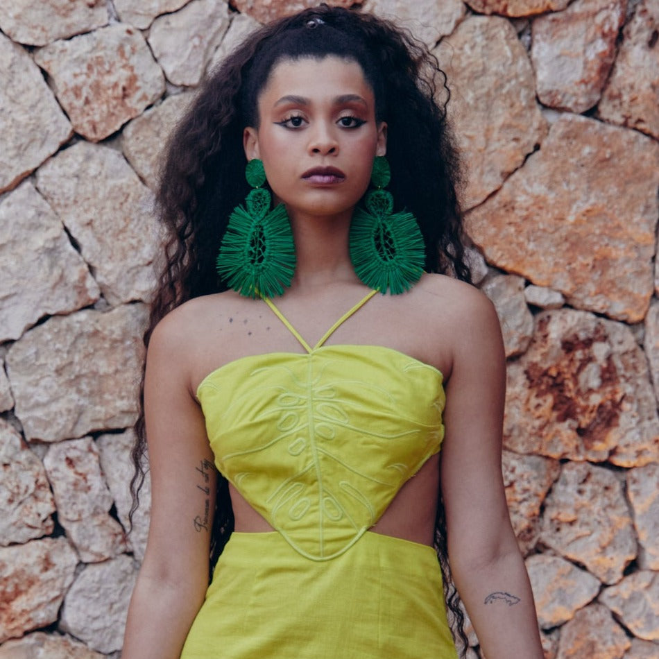 Fan Earrings