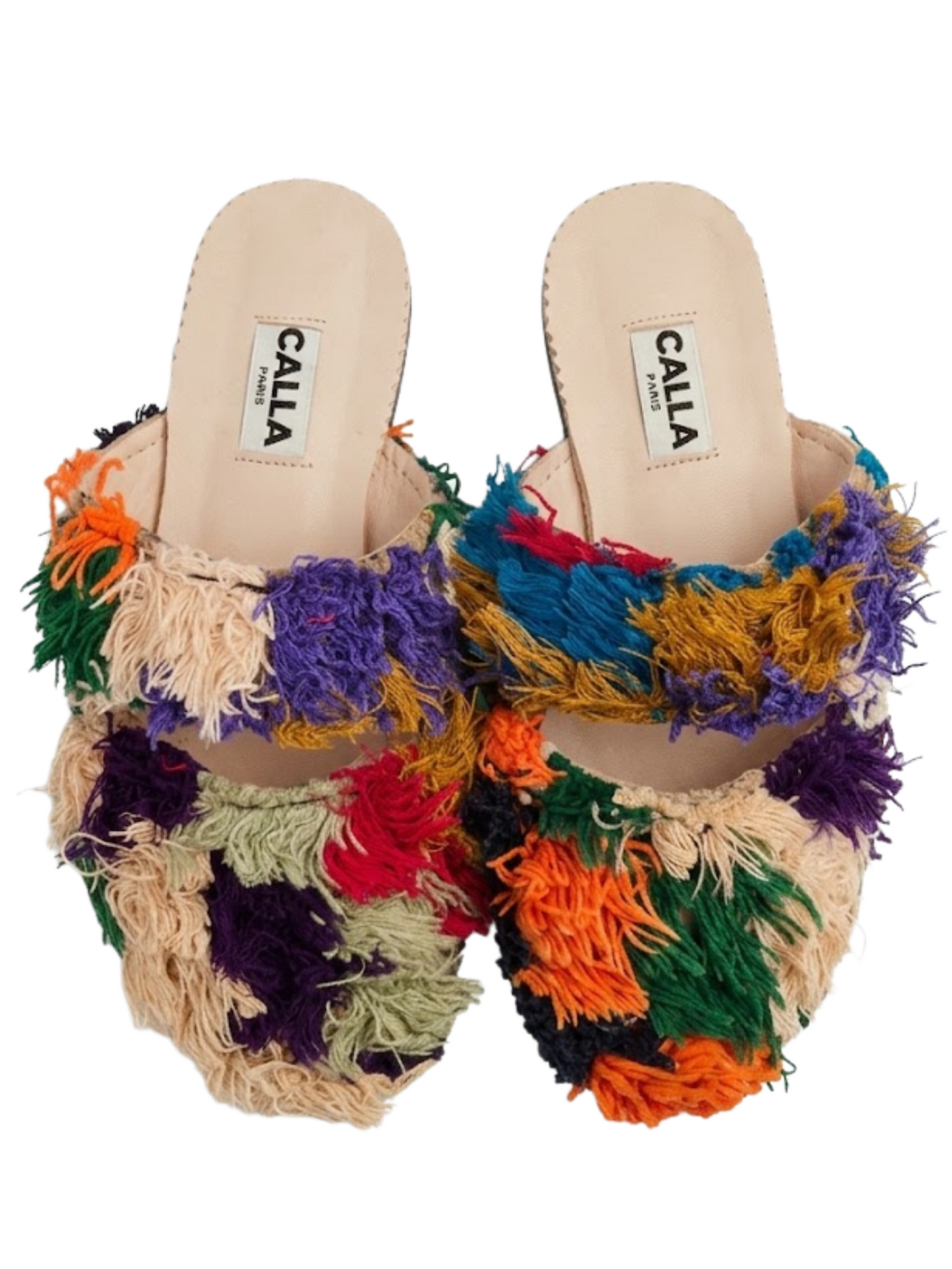 BABOUCHE MADE OF RUGS