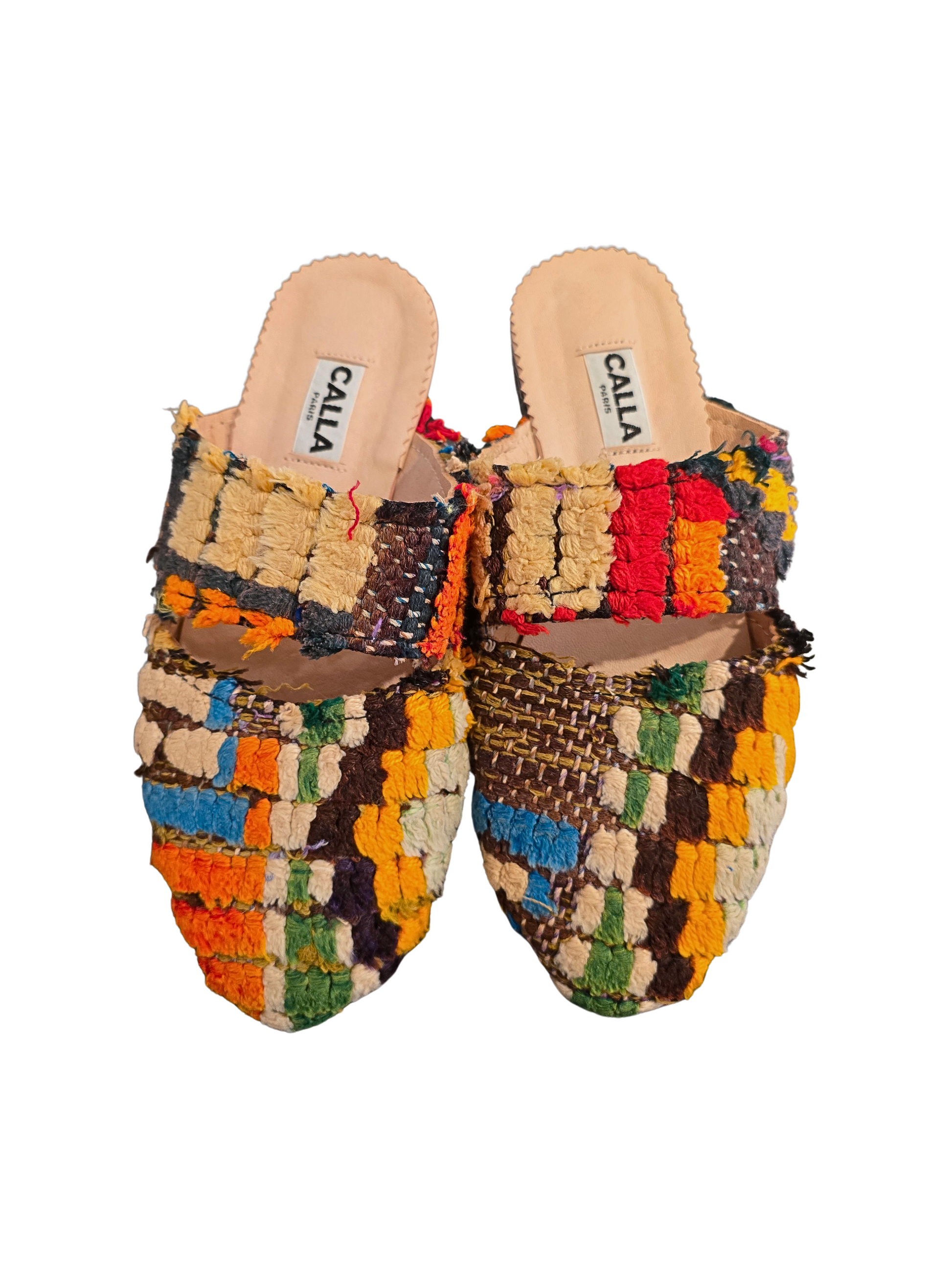 BABOUCHE MADE OF RUGS