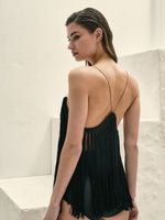 Load image into Gallery viewer, Macramé Fringe Top
