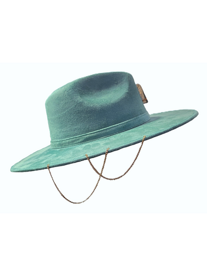 Green Structured Hat