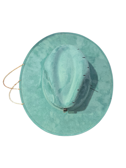 Green Structured Hat