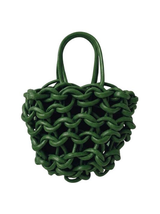  rope bag crafted from natural waxed cotton