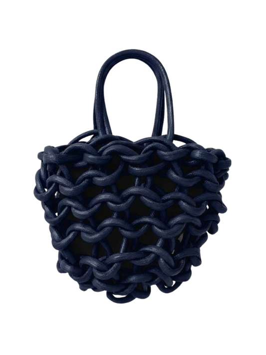  rope bag crafted from natural waxed cotton