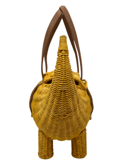  wicker alligator-shaped handbag