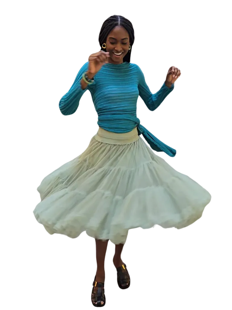 sage Tutu Skirt