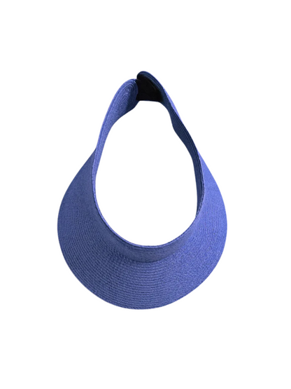 Blue visor hat 