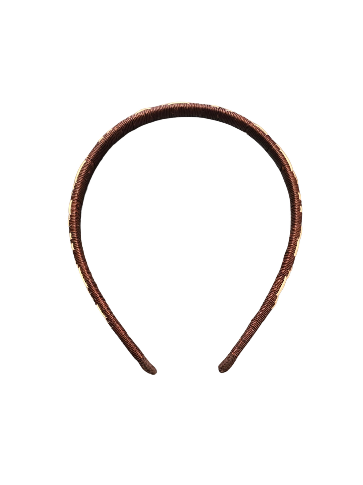 Brown headband