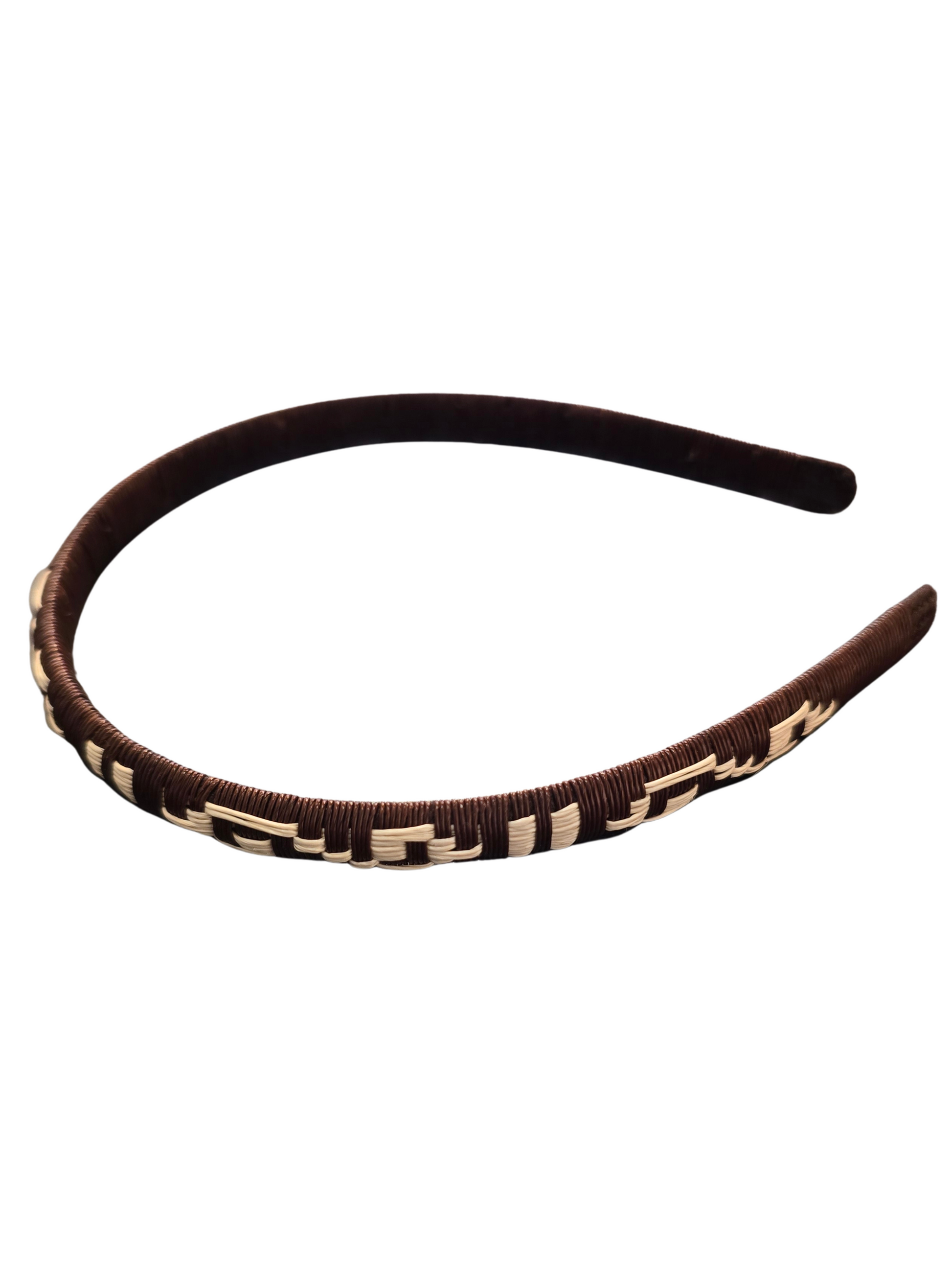 Brown headband
