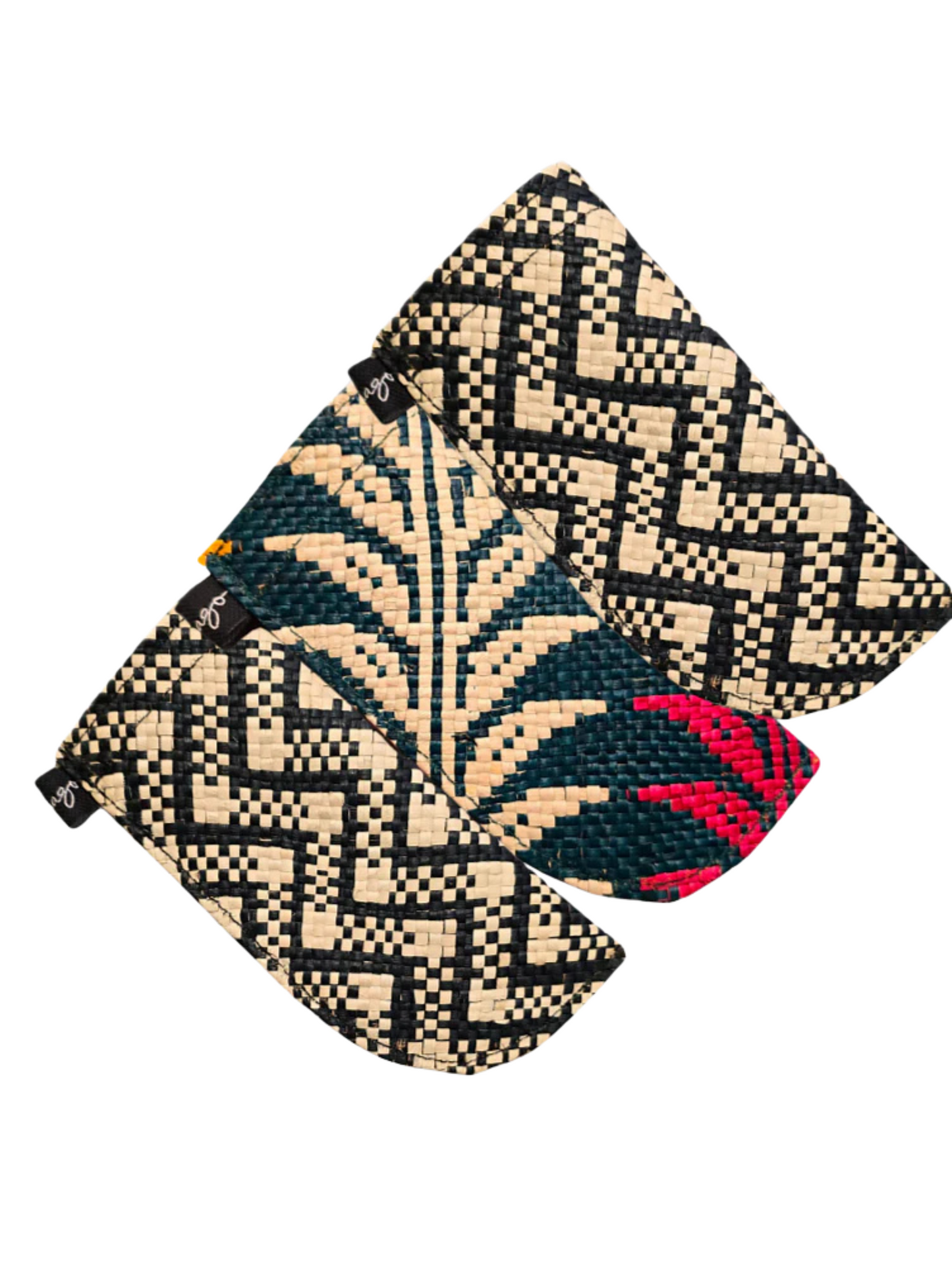 Woven Straw Glass Case